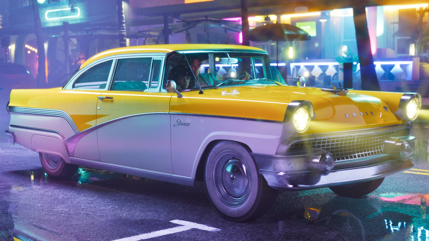 GTA 6 — Vintage Vice City – '55 Vapid Stanier #1 (official screenshot)