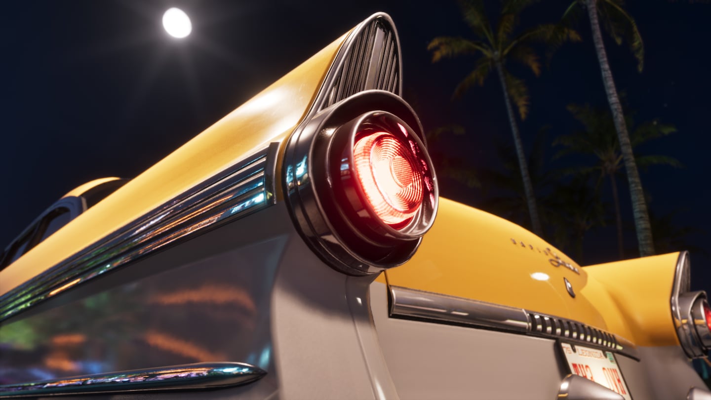 GTA 6 — Vintage Vice City – '55 Vapid Stanier #4 (official screenshot)